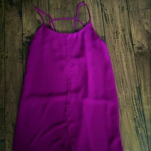 Purple dress